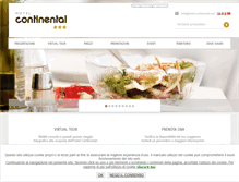 Tablet Screenshot of hotel-continental.net